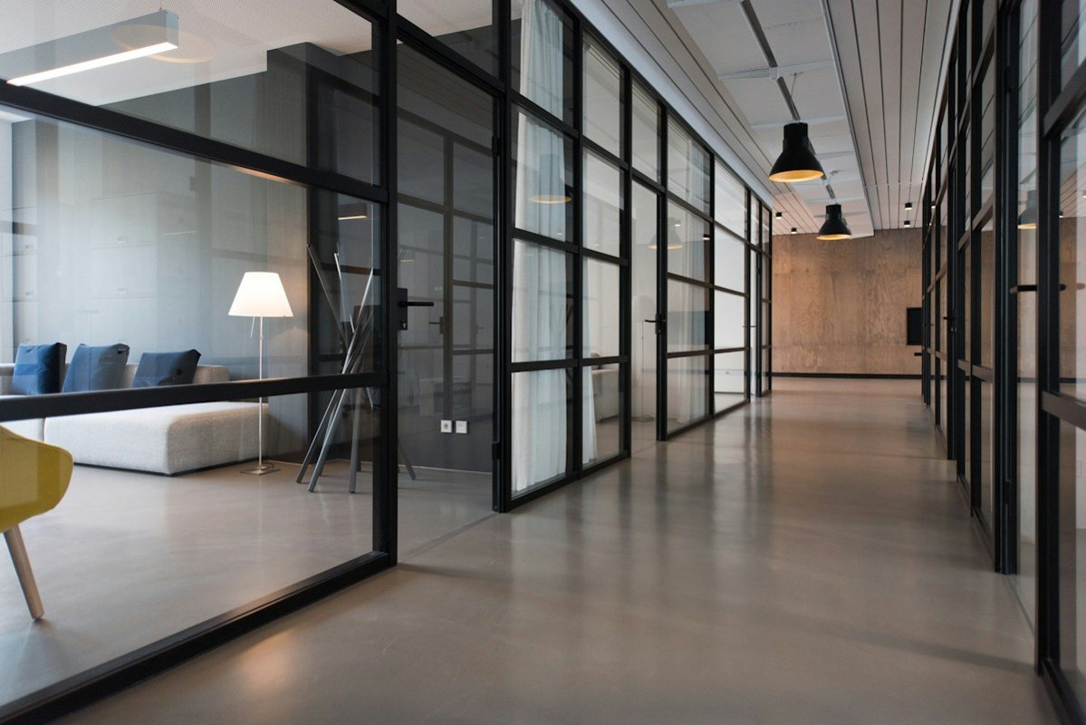 A modern shared business workspace